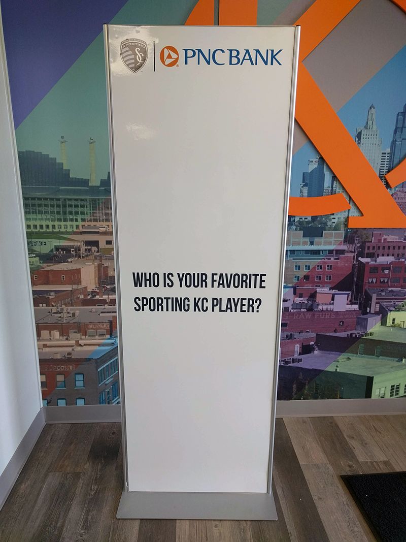 Magnetic Dry-Erase Display for Paragon Marketing Group