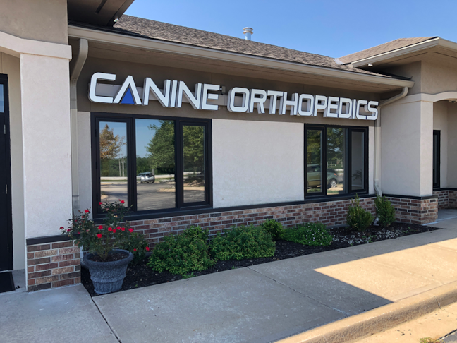 Channel Letters on Raceway for KC Canine Orthopedics in Shawnee, Kansas