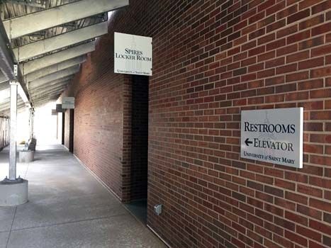 Exterior Wayfinding Signs for University of St. Mary in Overland Park, KS