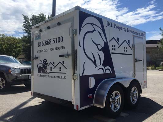 Cut Vinyl Trailer Graphics for Joe Luke in Kansas City, Missouri