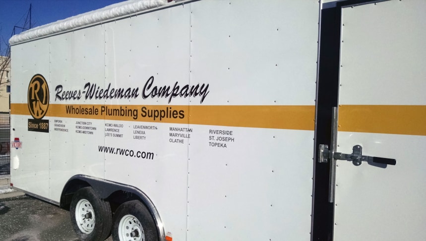 Trailer Graphics for Reeves-Wiedeman in Kansas City, MO