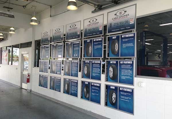 Custom Frame Display for Cable Dahmer Buick in Independence, MO