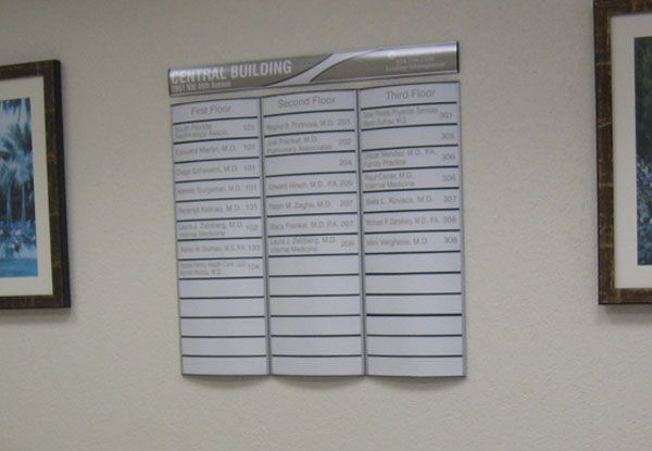  - Interior-Directory-Signage-Healthcare-Image360-Lauderhill