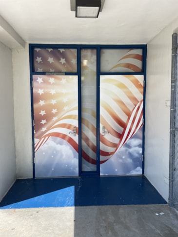 Window Graphics | Door Wrap