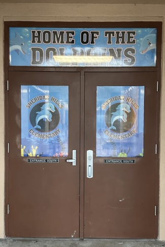 Window Graphics for the Sheridan Hills Elementary School