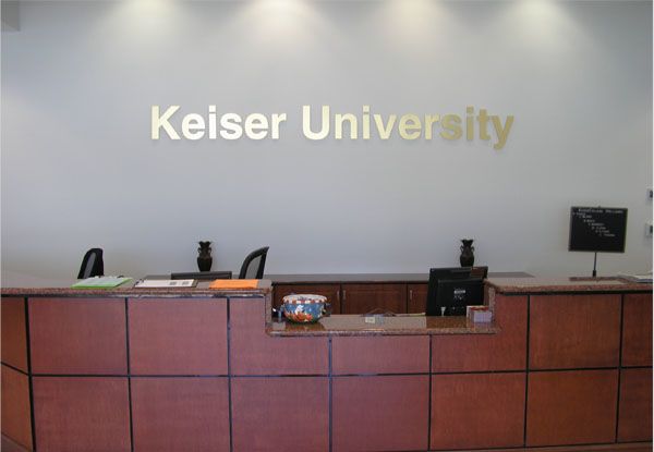  - Dimensional-Signage-Keiser-University-Image360-Lauderhill