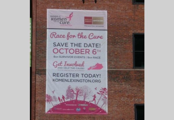  - Image360-Lexington-KY-Custom-Banner-Building-Wrap-non-profit-Susan-G-Komen-Race-for-the-cure