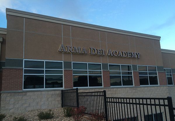  - Image360-Littleton-CO-Illuminated-Channel-Letters-Education-Arma-Dei-Academy
