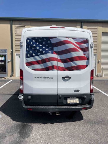 Vehicle Window Privacy Graphics | Service and Trade Organizations