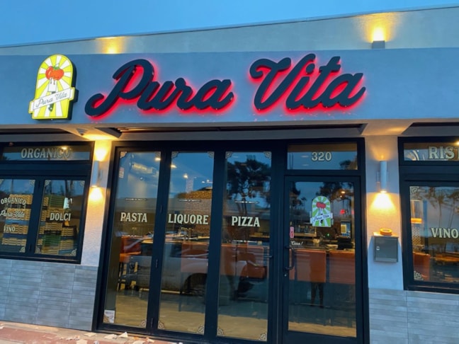 Halo Lit Channel Letters with Lightbox Logo