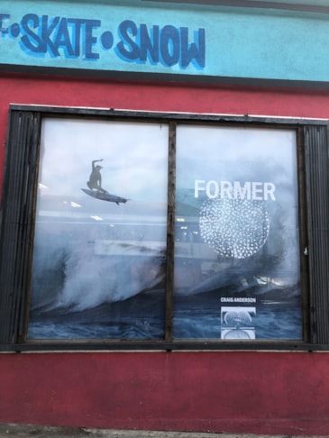 Perforated Window Graphic