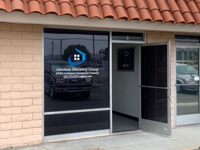 Full Color Window Vinly Logo