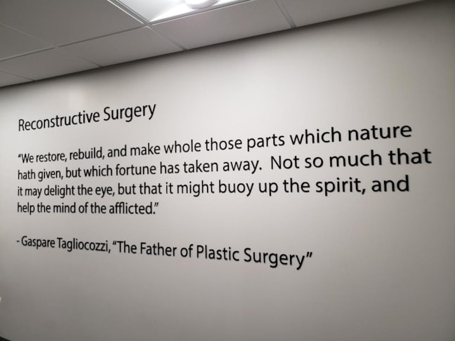 Acrylic Lettering | Healthcare