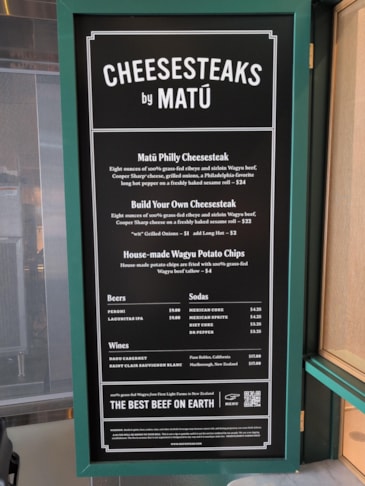 Menu Signs & Price List Signage