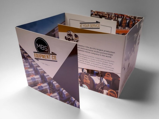 Double Sided Tri-Fold Brochure