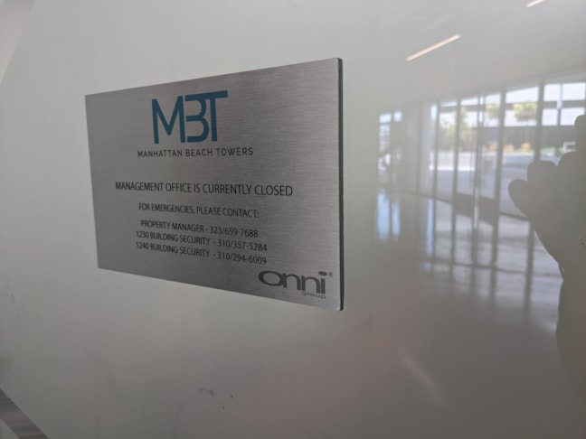 Interior Signage & Indoor Signs | Property Management