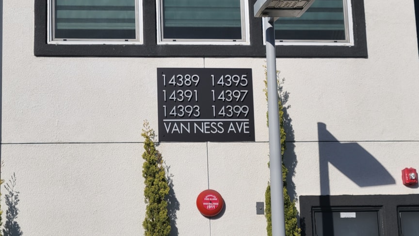 Outdoor Signage | Property Management