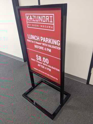 Sidewalk Signs & A-Frame Signs
