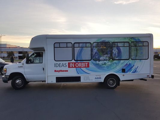 raytheon shuttle vehicle wrap avery digital print installation el segundo image360 uv lamination.jpg