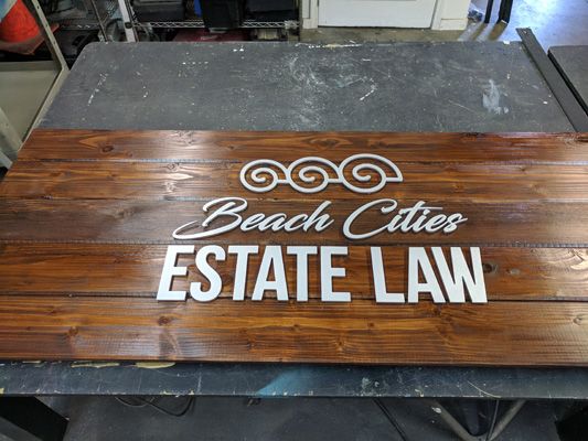 beach cities dimensional sign aluminum stud mounted los angeles custom wood 3d.jpg