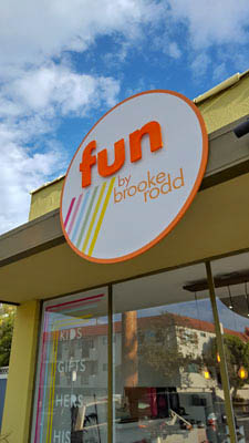 Brooke Rodd Circle Sign MedEx Culver City Stud Mount Design