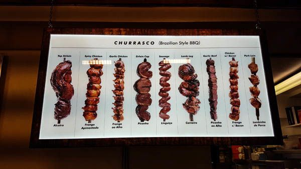 pampas grill light box custom wrapped frame hang duratran illuminated design meat electric install digital print