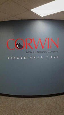 sage wall graphic digital print install die cut los angeles vinyl