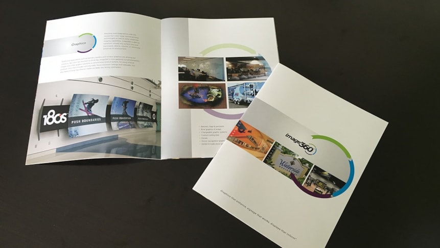 Brochures, Menus & Booklets