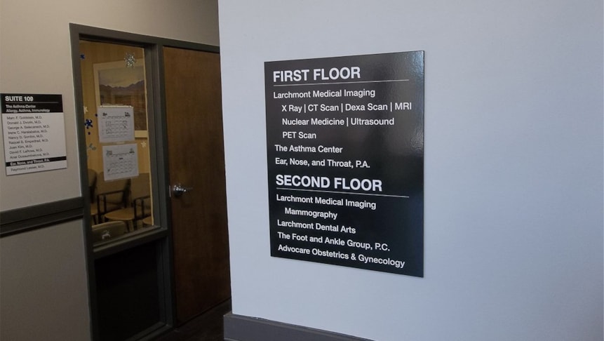 Directory & Suite Signs