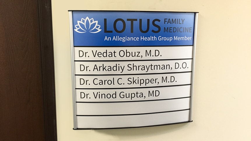 Directory & Suite Signs