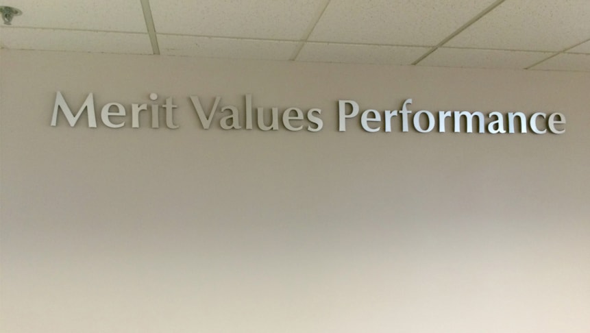 Dimensional Letters (Interior)