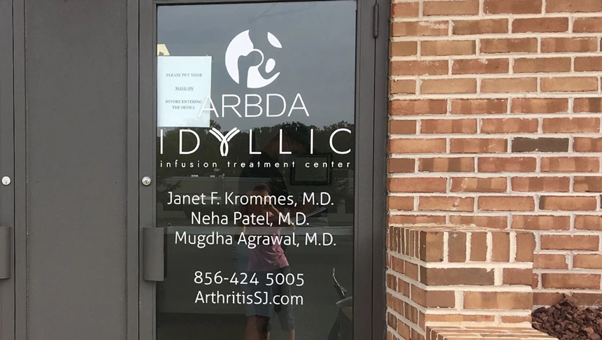 ARBDA hired a new doctor and needed to replace a name on their office door.