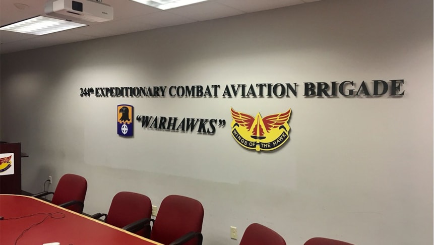 Dimensional Letters (Interior)