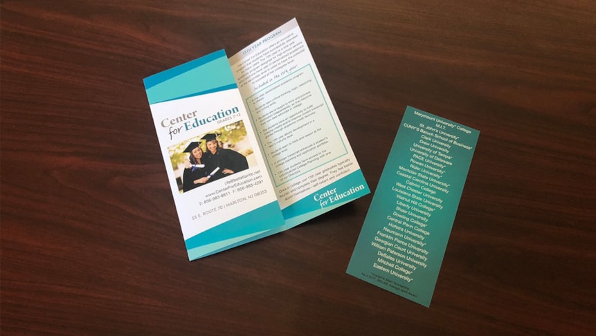 Brochures, Menus & Booklets