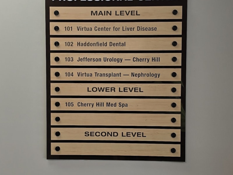 Directory & Suite Signs | Acrylic