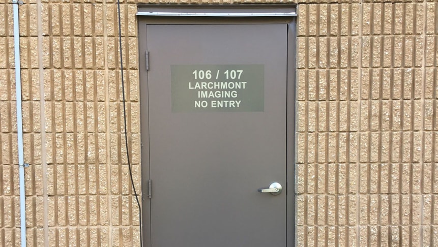 Larchmont came to us to label their buildings exterior doors.