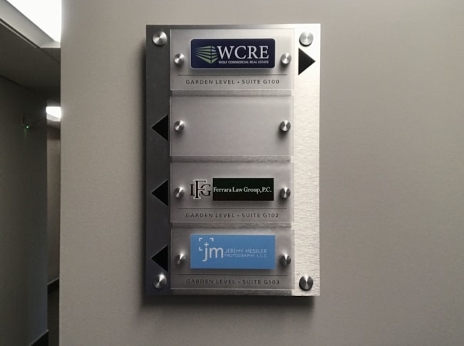 Directory & Suite Signs