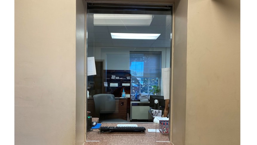 Pennsauken Township wanted thicker acrylic for their tax collectors window. We cut and installed 3/4 acrylic.