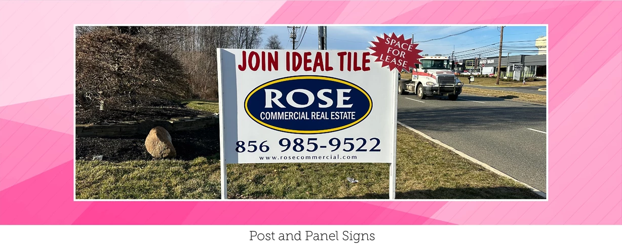 Post & Panel Signs | Real Estate