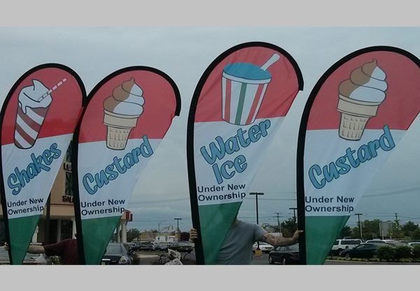  - Image360-Marlton-NJ-Feather-Banner-Peppies-Ice-Cream