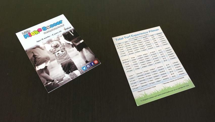 Postcards, Flyers & Door Hangers
