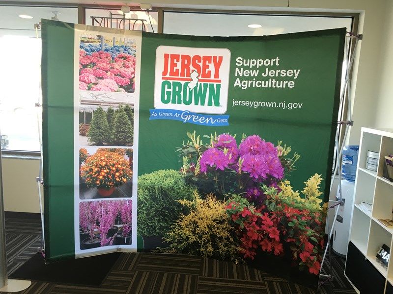 NJNLA Curved Tradeshow Display Backdrop Marlton, NJ