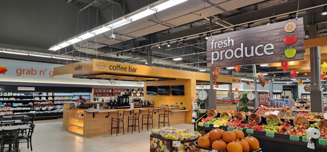 Hanging Signs & Ceiling Displays