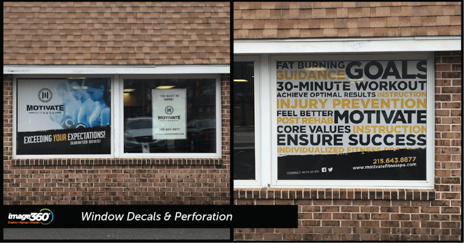 Window Signs & Window Graphics in Philadelphia