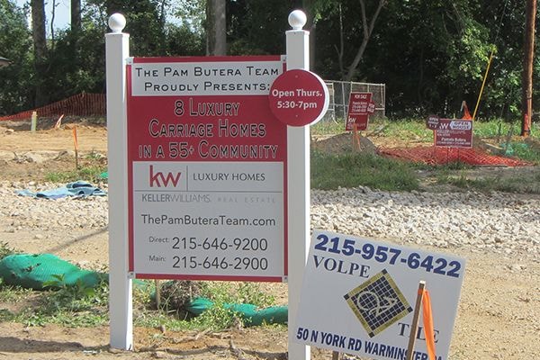 Real Estate Sign Frames