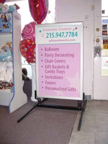 Sidewalk Signs & A-Frame Signs in Philadelphia