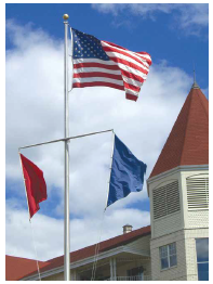 Nautical Flag Pole
