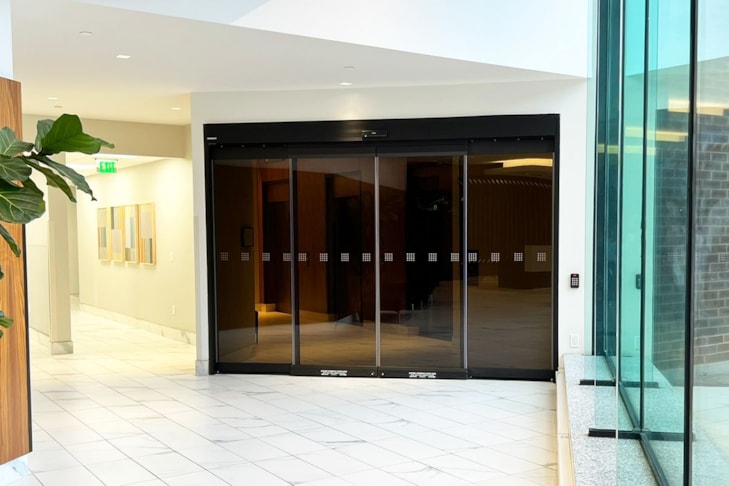 Etched Vinyl Window Graphics