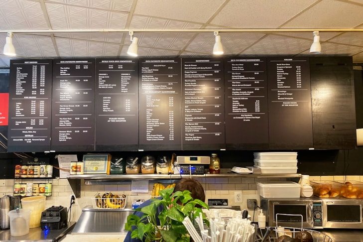Menu Signs & Price List Signage | Restaurants & Foodservice