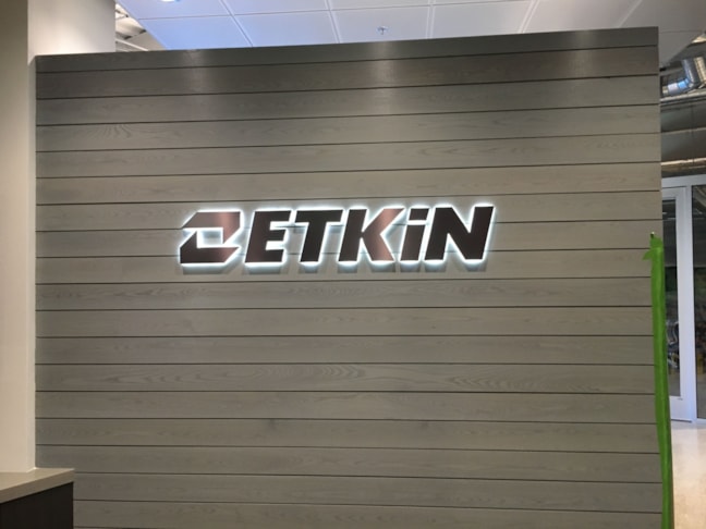 Interior Illuminated Logo Sign